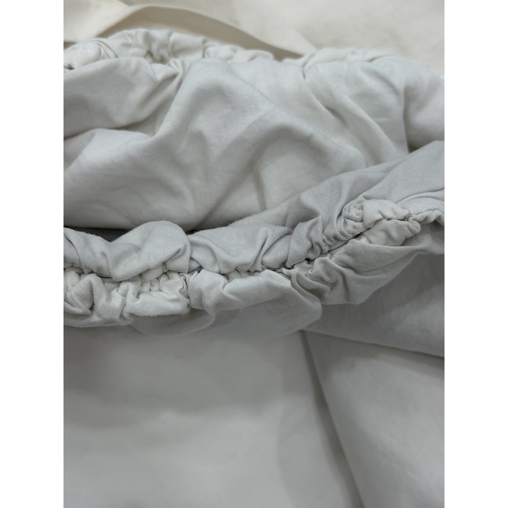 BedJet King Size Cloud Sheet Dual Zone Cooling Heating 100% Cotton White Solid - Picture 4 of 8
